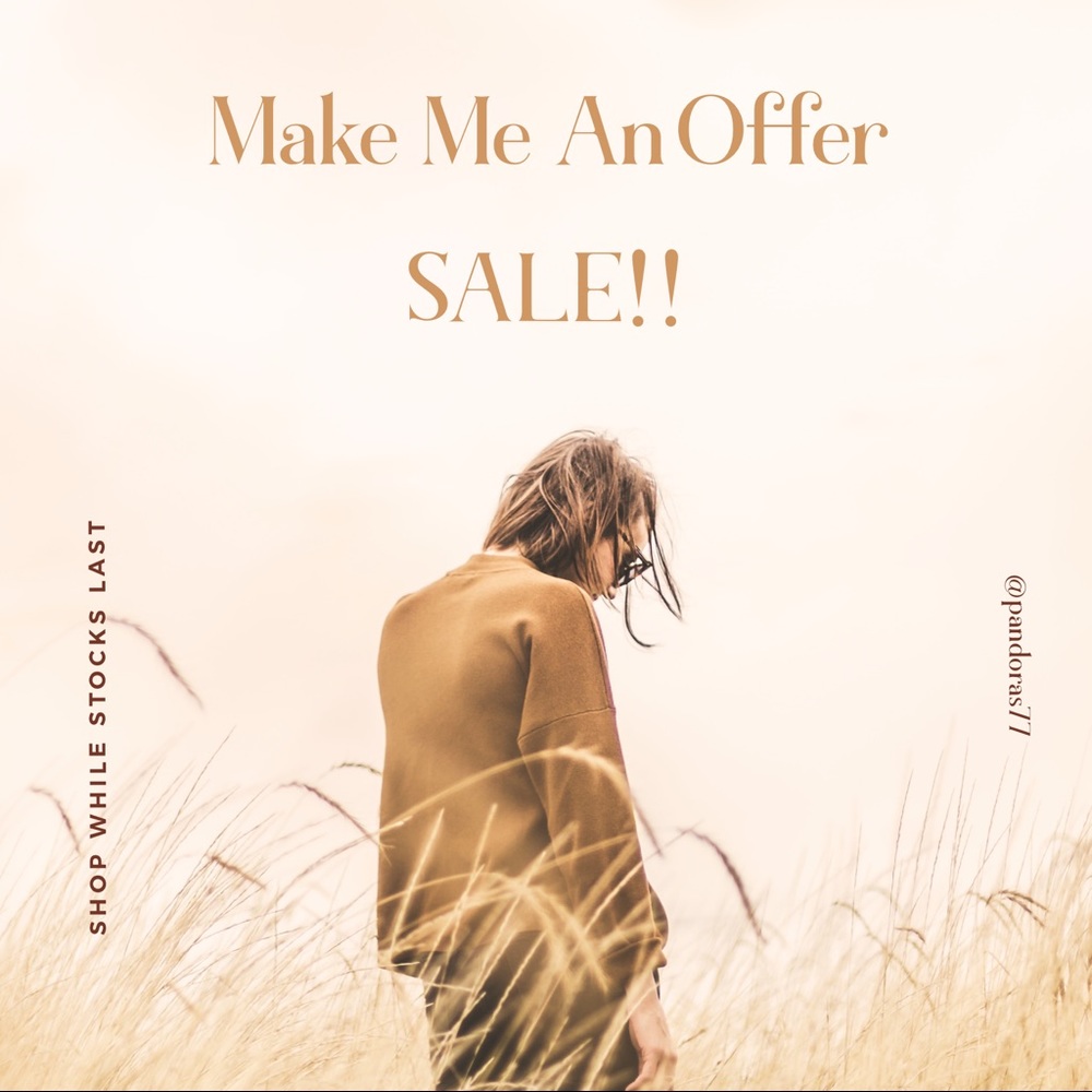 ✨MAKE ME A REASONABLE OFFER!!✨